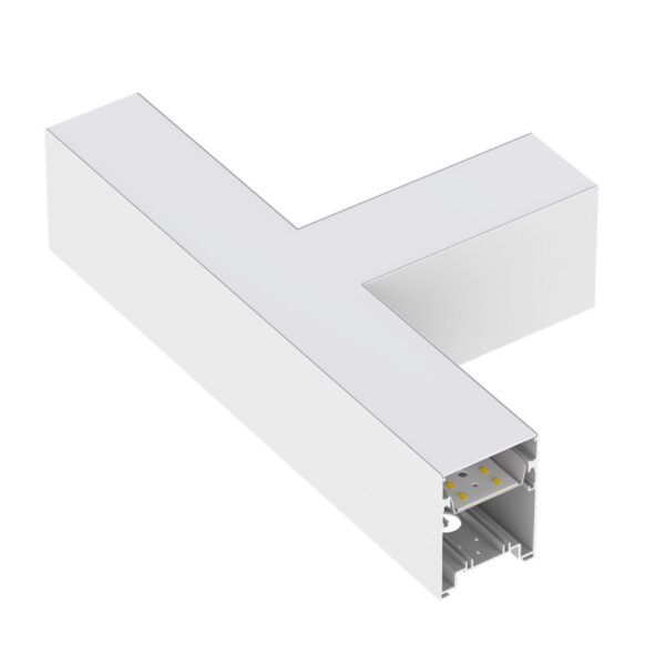 Linkable Big Shine LED linear architectural fixture accessory